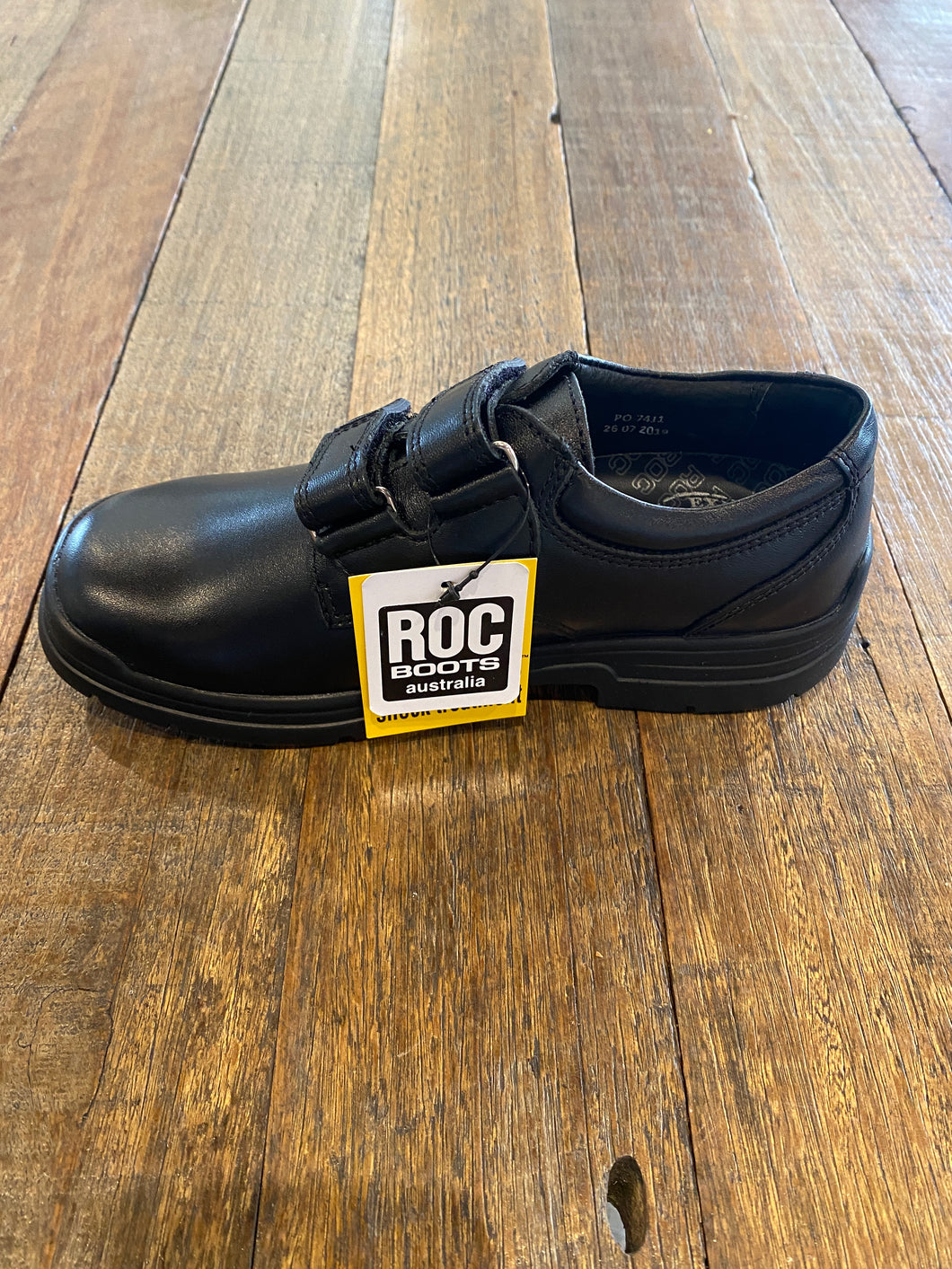 Roc Rocket Velcro School Shoe - Junior Boys