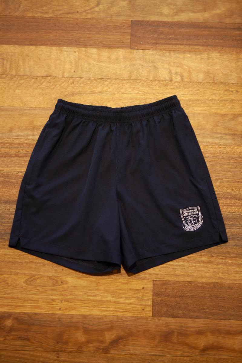 Ladies Navy Sports Shorts